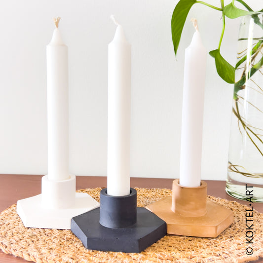 Porta Velas HEXAGONAL