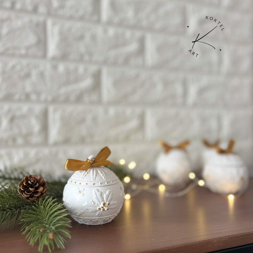 BOLA NAVIDAD - Poinsettia