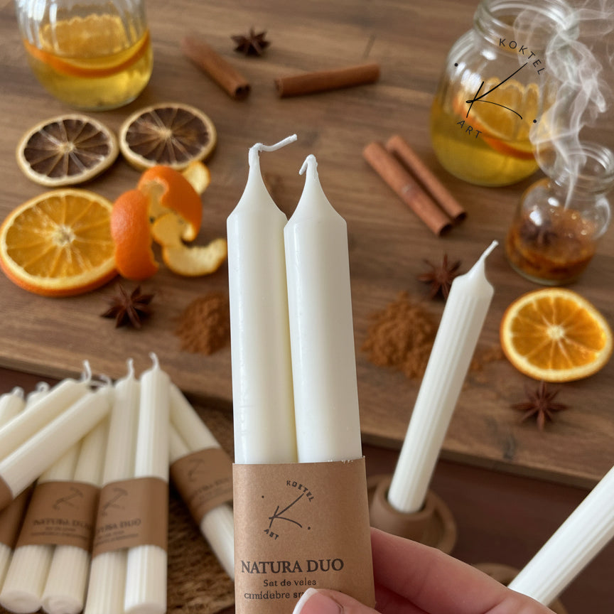 NATURA DUO - Canela y Naranja