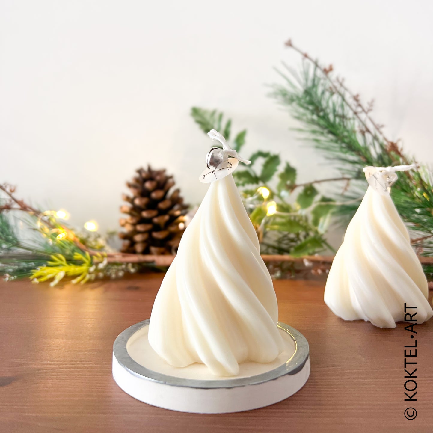 VELA ÁRBOL NAVIDEÑO