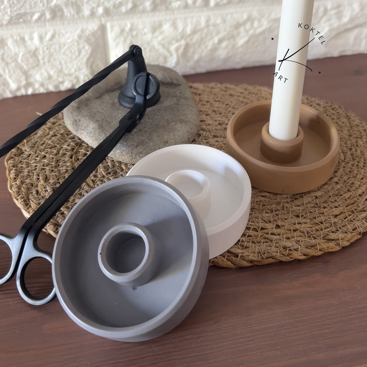 Porta Velas Circular