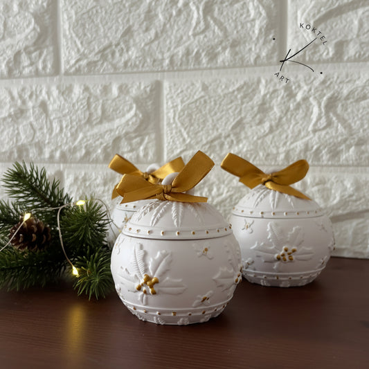 BOLA NAVIDAD - Poinsettia