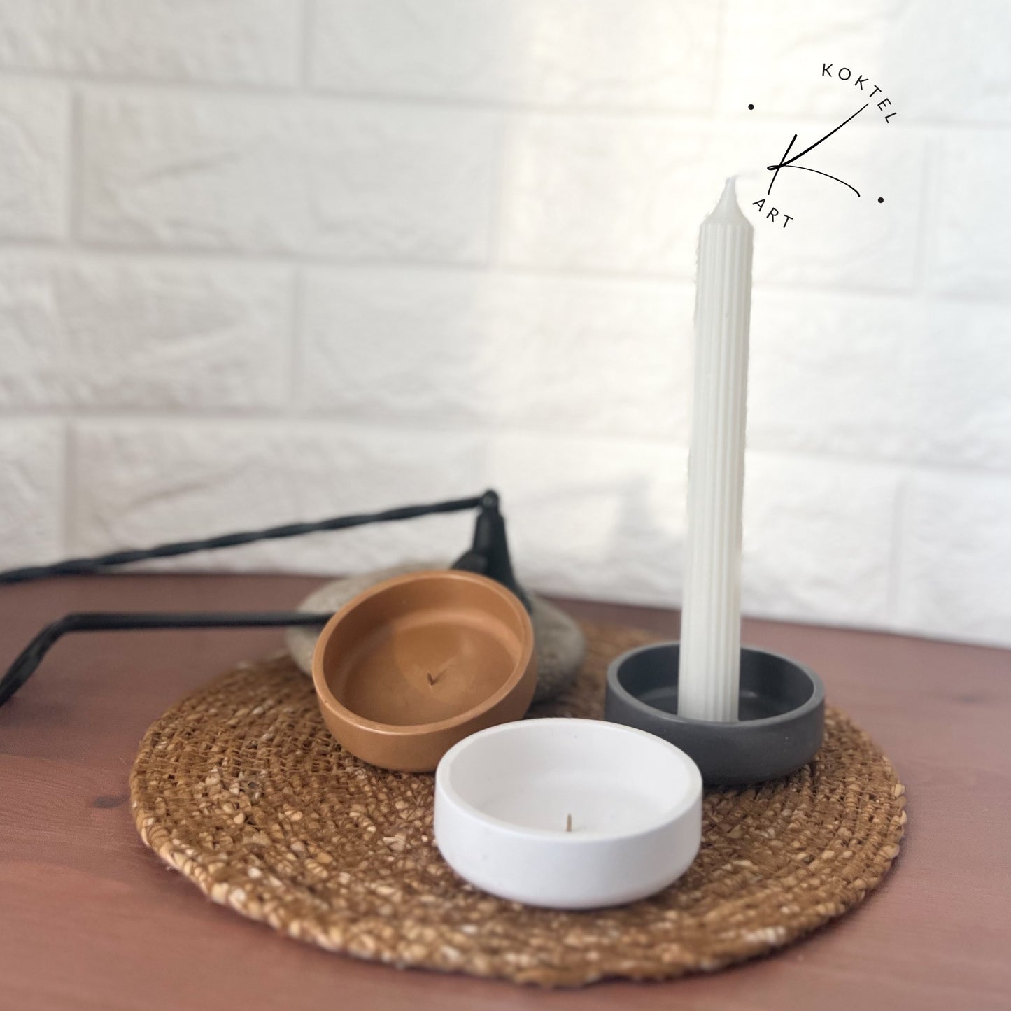 Porta Velas Regular - NATURA DUO