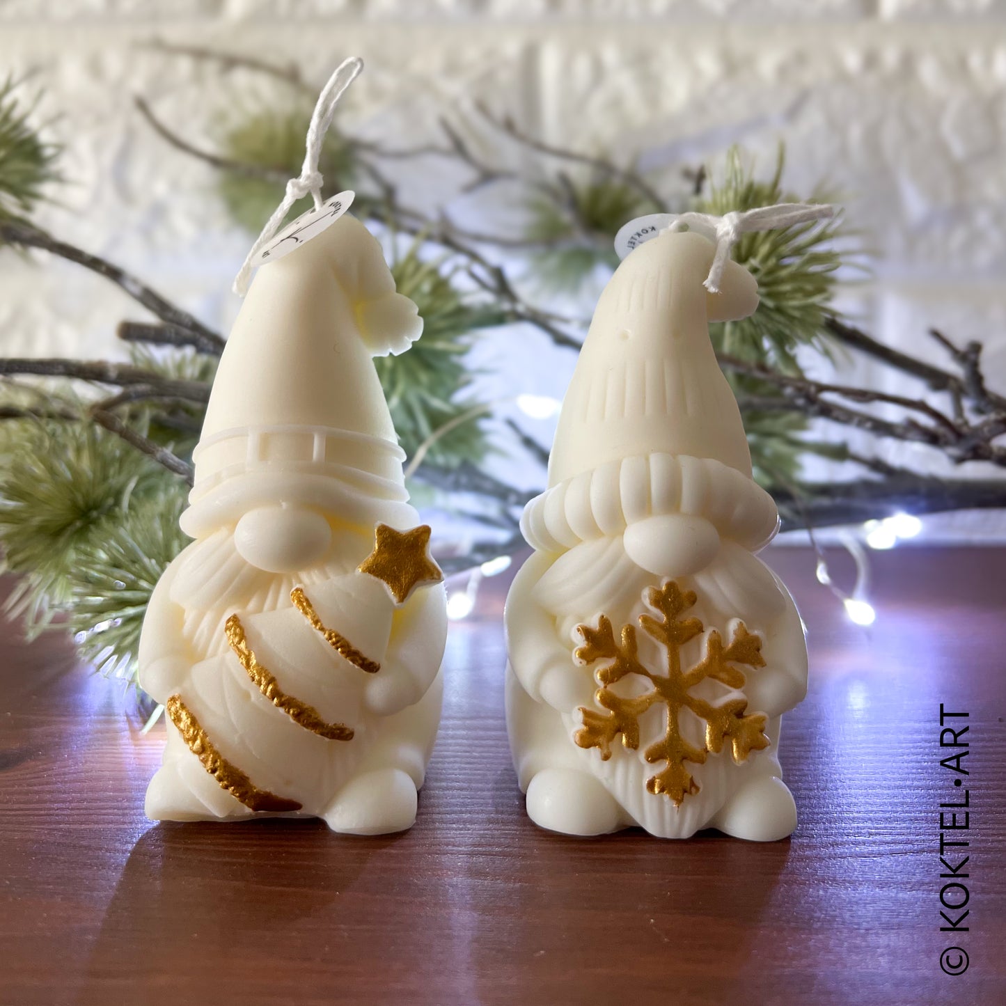 VELAS PAPÁ NOEL