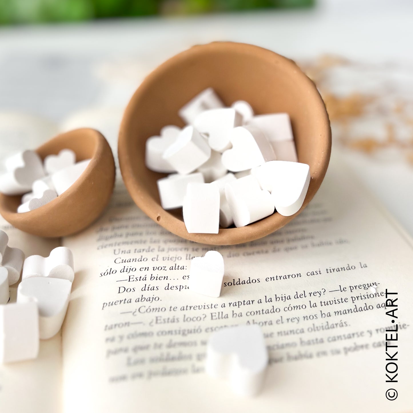 MINIATURAS AROMÁTICAS - Corazones