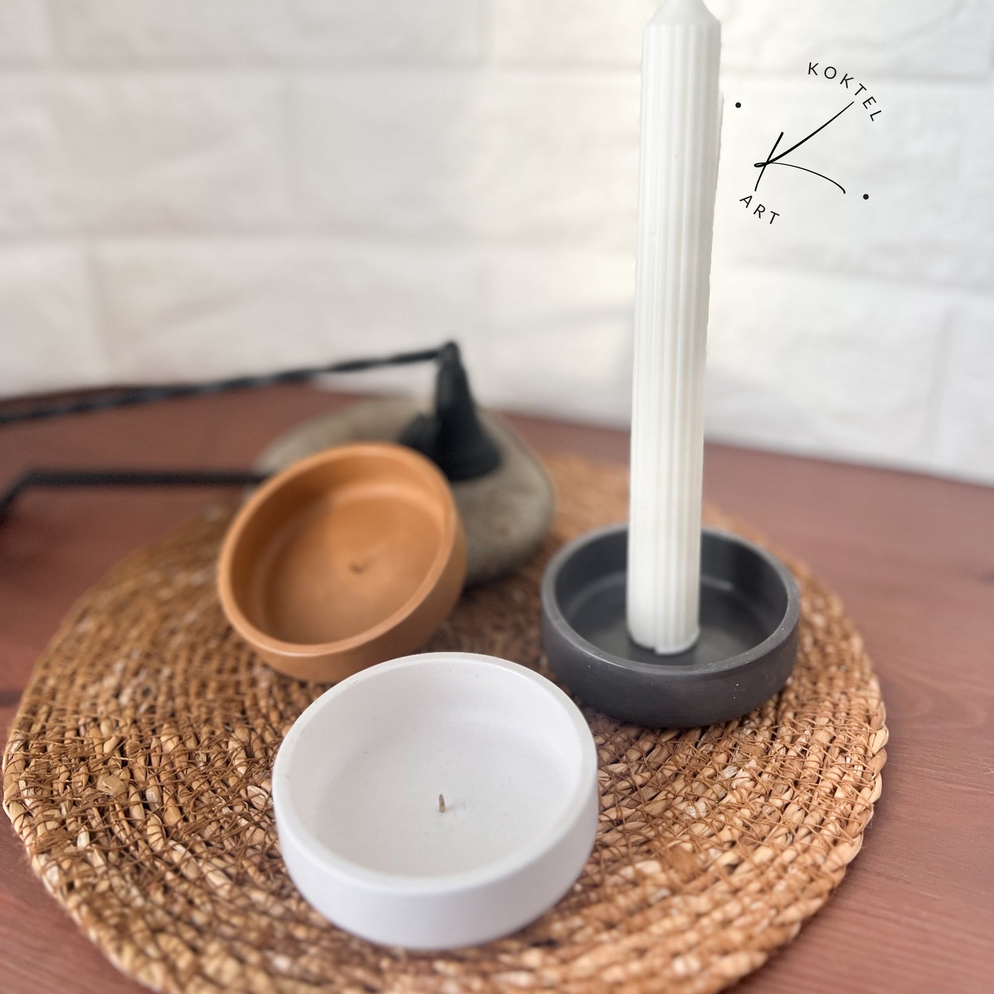 Porta Velas Regular - NATURA DUO