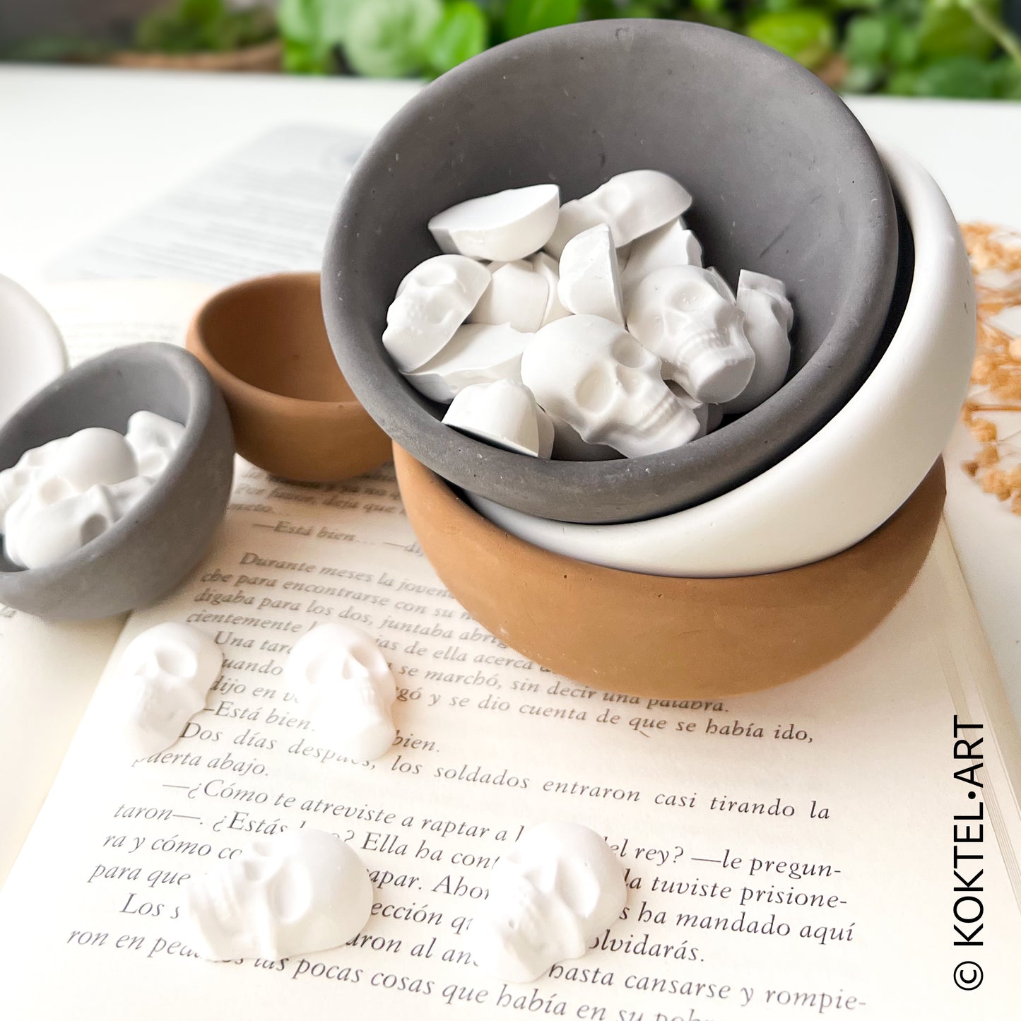 MINIATURAS AROMÁTICAS - Calaveras