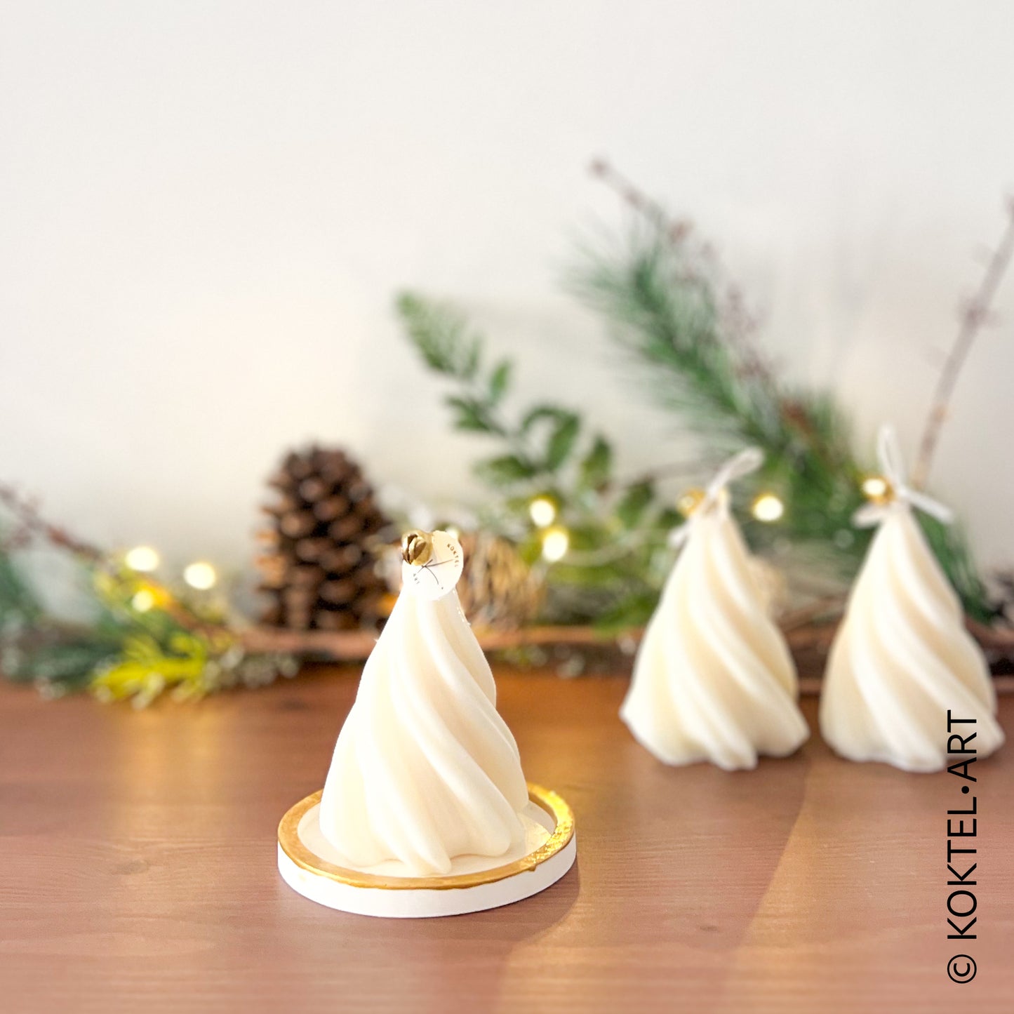 VELA ÁRBOL NAVIDEÑO