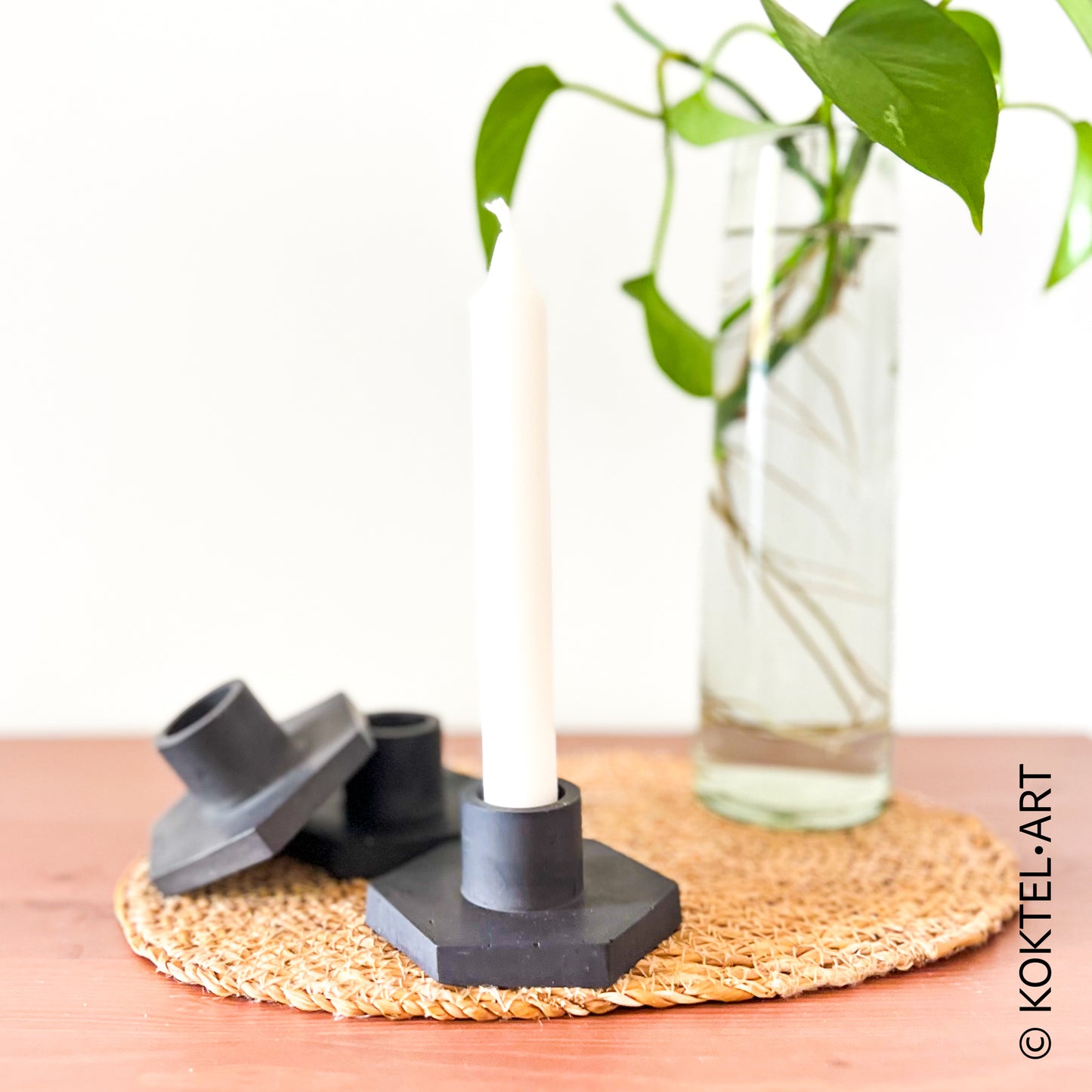 Porta Velas HEXAGONAL