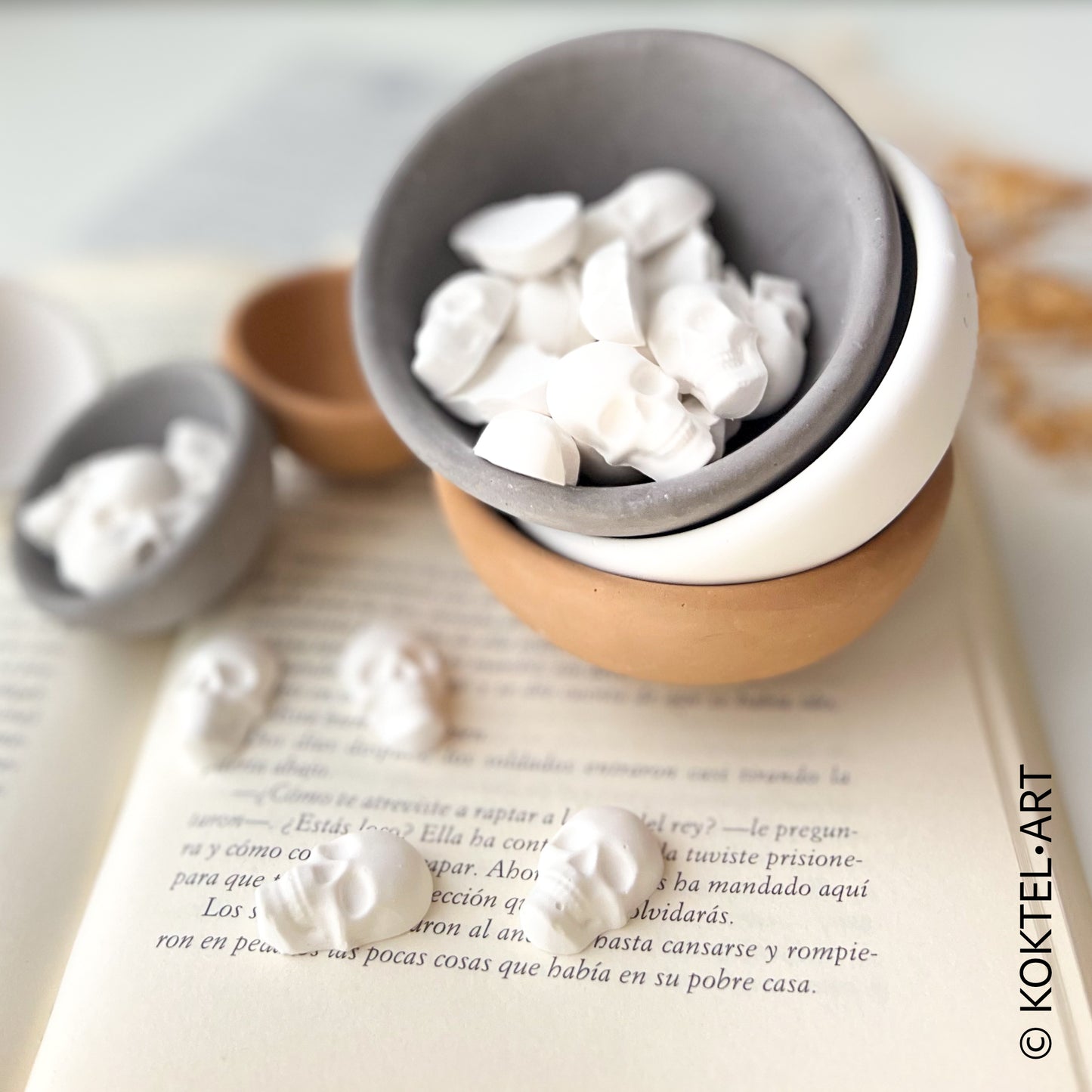 MINIATURAS AROMÁTICAS - Calaveras