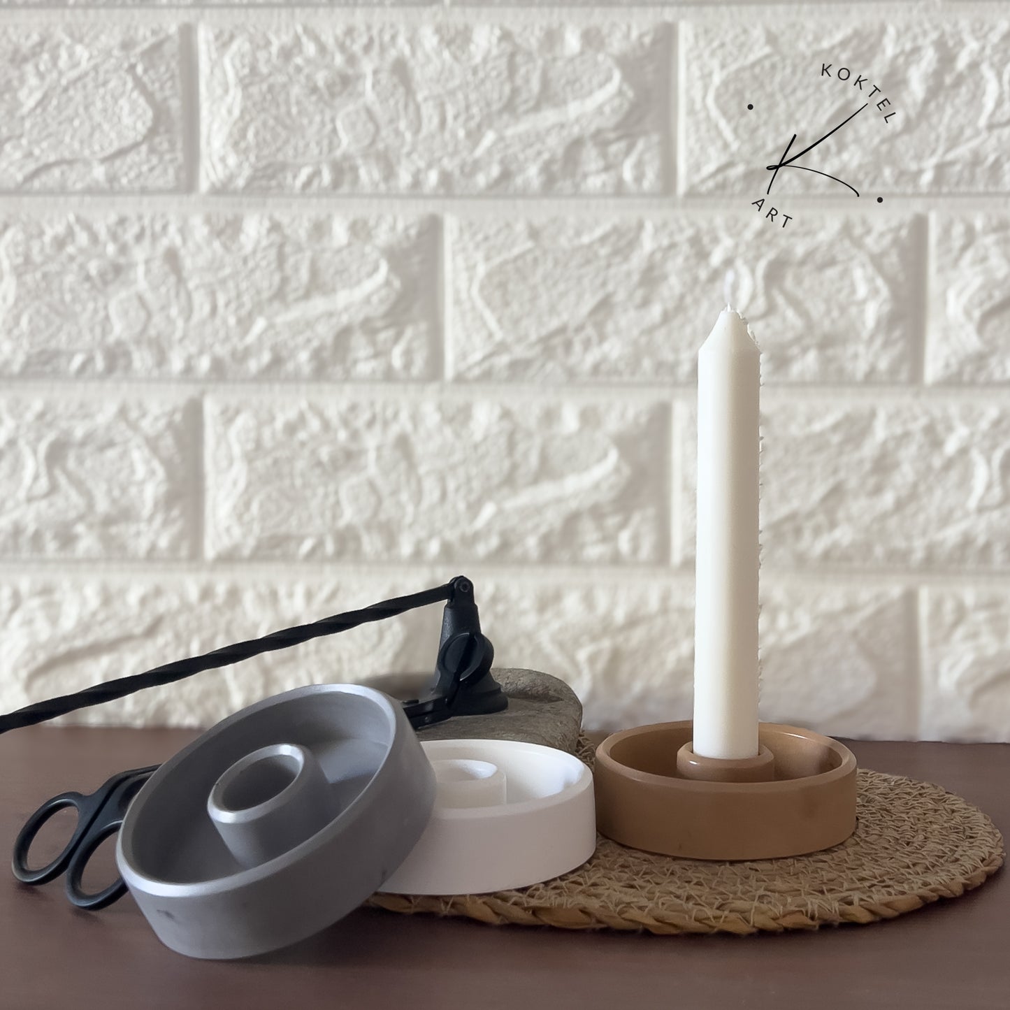 Porta Velas Circular