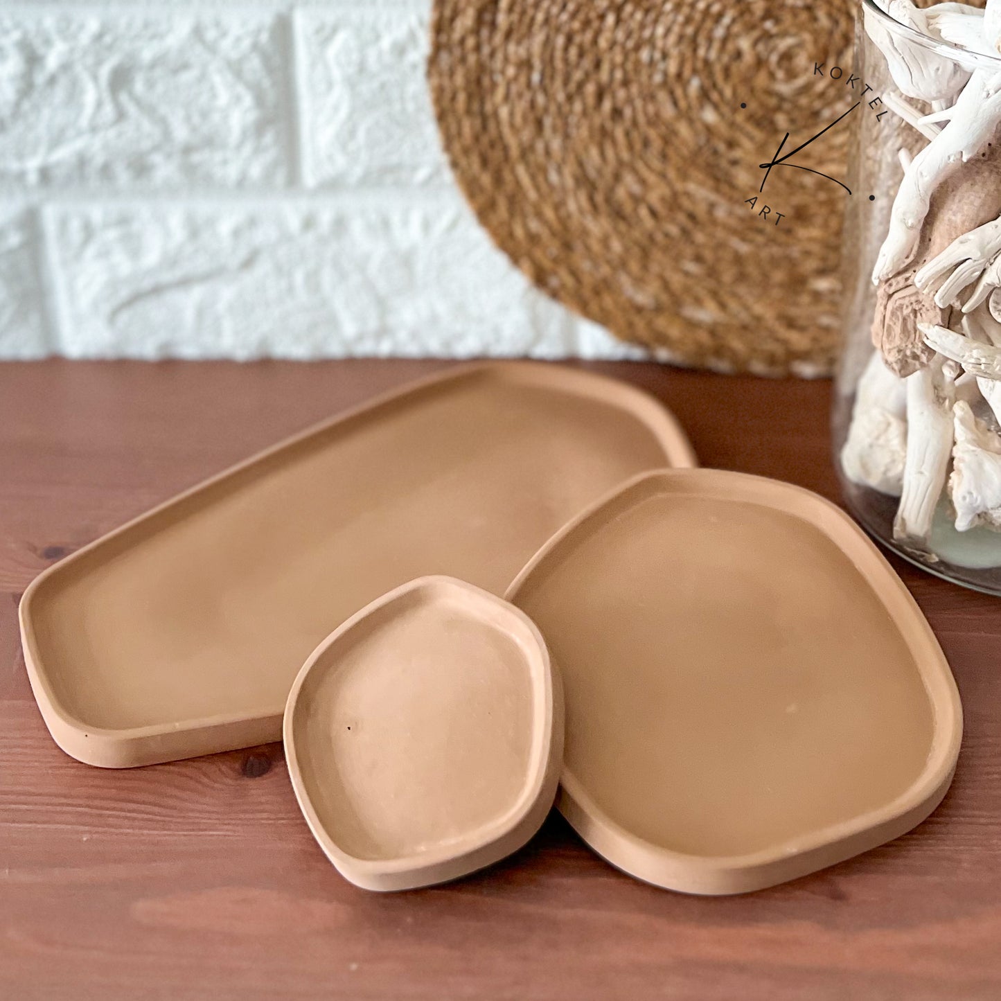 Bandeja NATURA - Marrón