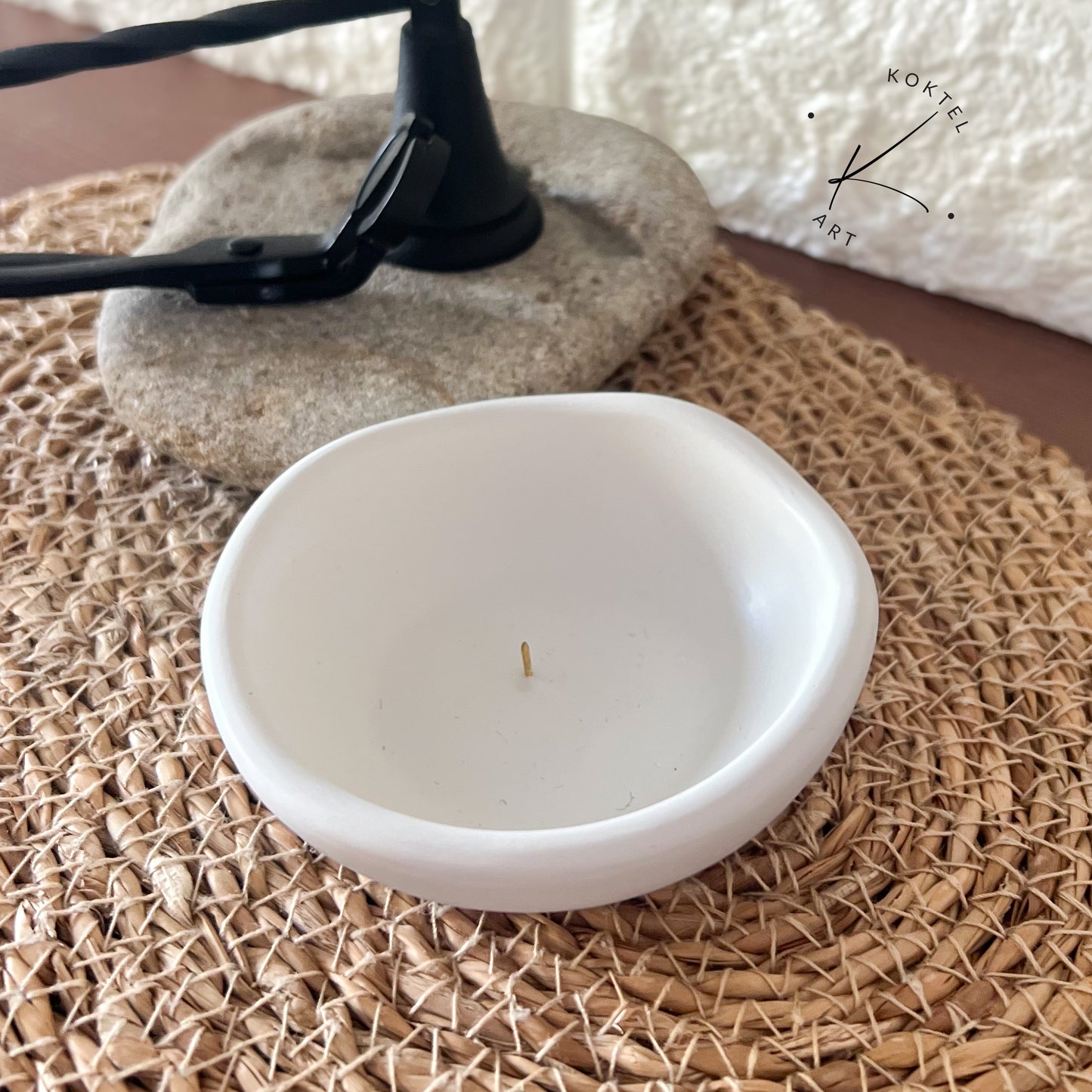 Porta Velas Irregular - NATURA DUO