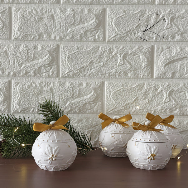 BOLA NAVIDAD - Poinsettia